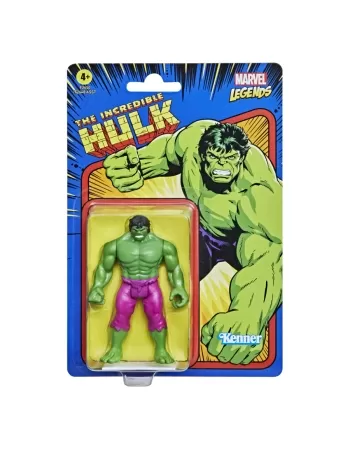 AVENGERS FIGURA LEGENDS RETRO 375 HULK F2650