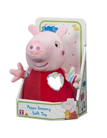 PEPPA PIG MINHA PRIMEIRA PELÚCIA SENSORIAL