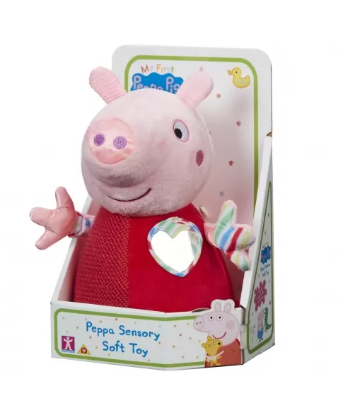 PEPPA PIG MINHA PRIMEIRA PELÚCIA SENSORIAL