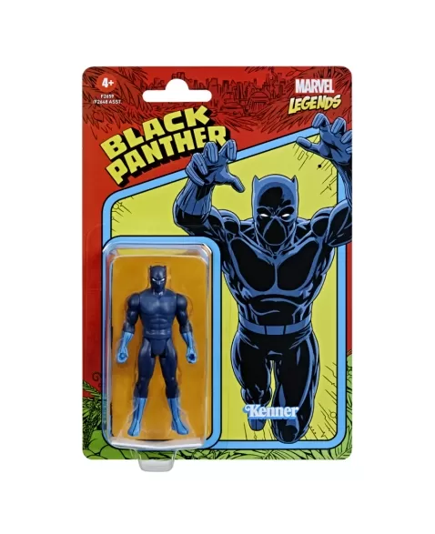 AVENGERS FIGURA LEGENDS 3.75\" RETRO PANTERA NEGRA F2659