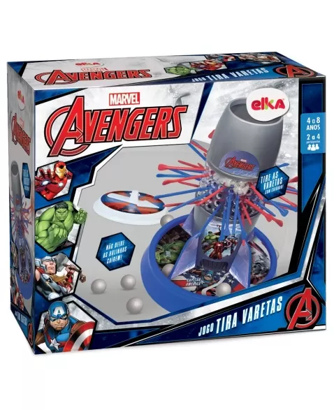 JOGO TIRA VARETAS AVENGERS