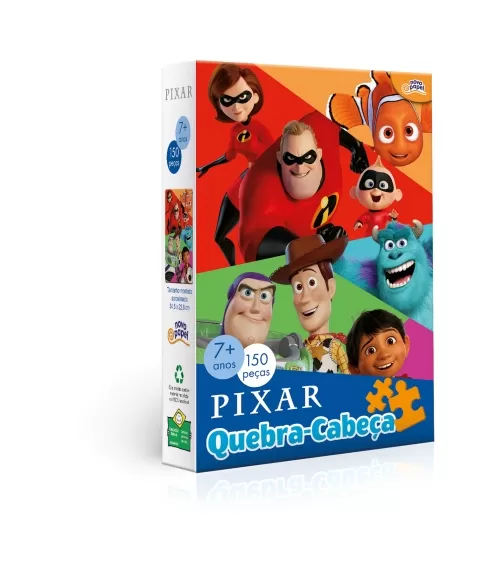 P. 150 PEÇAS PIXAR