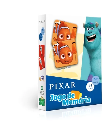 JOGO DE MEMÓRIA PIXAR