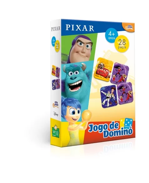 JOGO DE DOMINÓ PIXAR