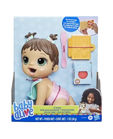 BABY ALIVE LIL SNACKS MORENA F2618