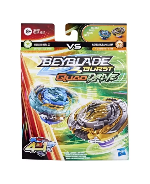 BEYBLADE QUADDRIVE PIÃO SORTIDO F3337