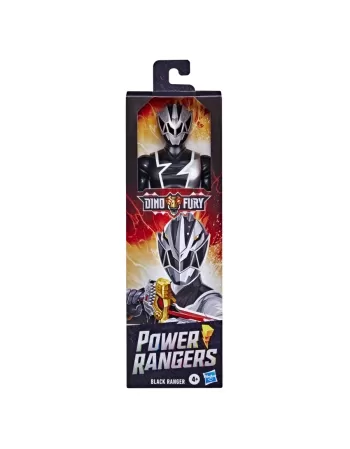 POWER RANGERS FIGURA DINO FURY BLACK RANGER F2962