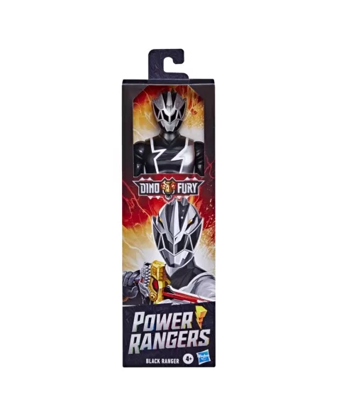 POWER RANGERS FIGURA DINO FURY BLACK RANGER F2962