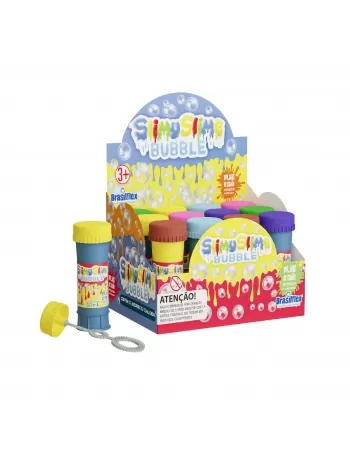 BOLHA DE SABÃO SLIMY SLIME 50 ML DISPLAY C/12