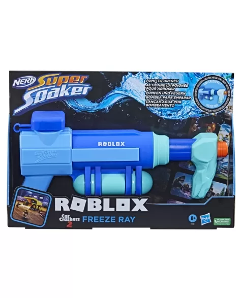 NERF SUPER SOAKER ROBLOX CAR CRUSH 2 FREEZE RAY F3781