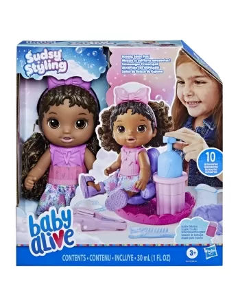 BABY ALIVE UDSY STYLING BLKH BABY F6147