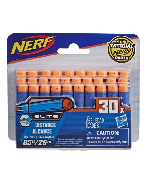 NERF ELITE DARDOS REFIL C/ 30 A0351