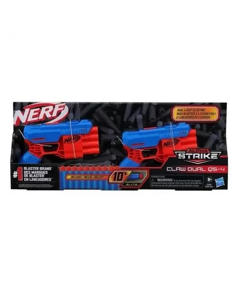 NERF ALPHA STRIKE CLAW DUAL QS F2468