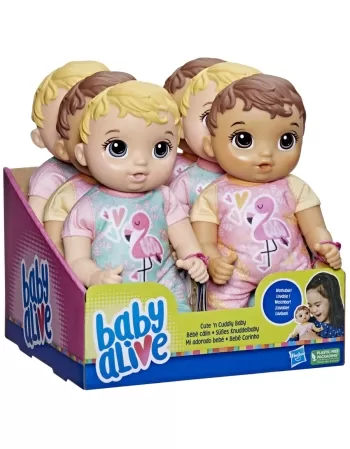 BABY ALIVE CORE BONECA BEBÊ CARINHO SORTIDA F3550