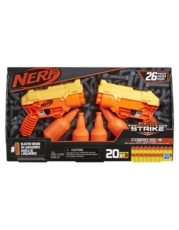 NERF ALPHA STRIKE COBRA C/ALVO DPL E7566