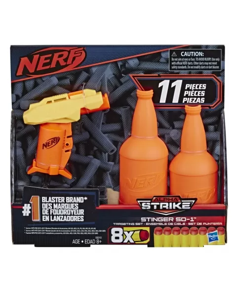 $ NERF ALPHA STRIKE STINGER COM ALVO E8310% #