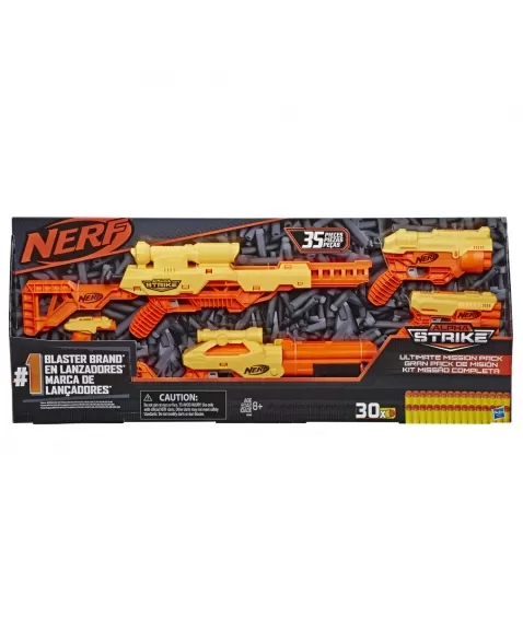 NERF ALPHA STRIKE ULTIMATE MISSION E8340