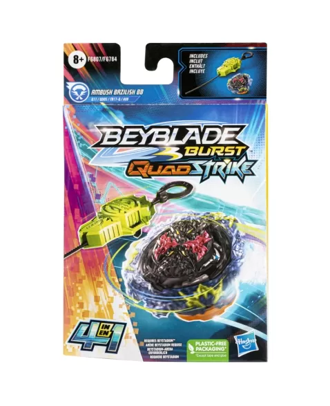 BEYBLADE QS AMBUSH BAZILISK F6807