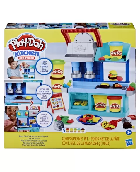 PLAY DOH BUSY CHEFS RESTAURANTE F8107