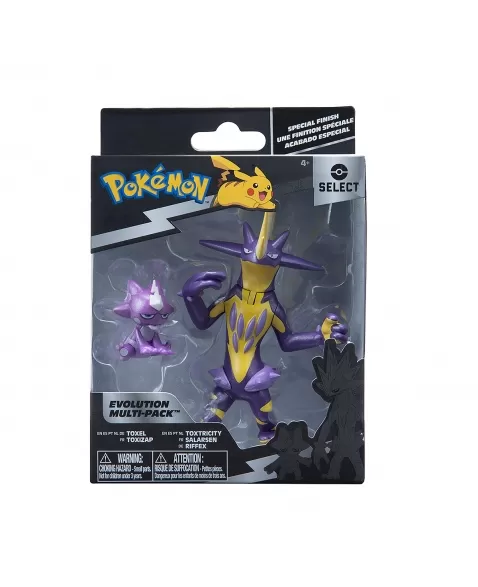 POKÉMON MULTIPACK EVOLUÇÃO TOXEL, TOXTRICITY 3543