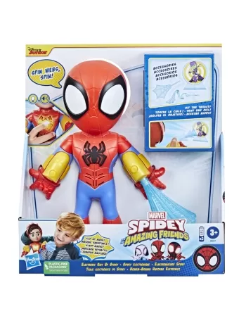 PLK SPIDEY FIGURA HOMEM ARANHA UNIFORME ELETRÔNICO F8317