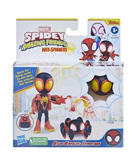 PLK SPIDEY FIGURA WEBSPINNER MILES MORALES F7257