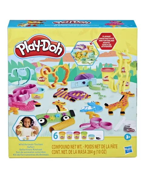 PLAY DOH KIT DE FERRAMENTAS DE ANIMAIS F7213