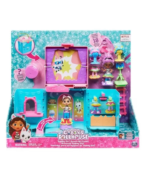 GABBYS DOLLHOUSE CLOSET ARCO-ÍRIS DA GABBY 3639