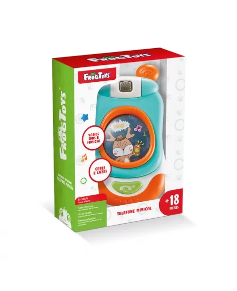 BABY TELEFONE MUSICAL SORTIDO FGP001