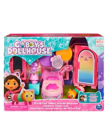 GABBYS DOLLHOUSE QUARTO DE LUXO COM ALMOFAGATA SORTIDO