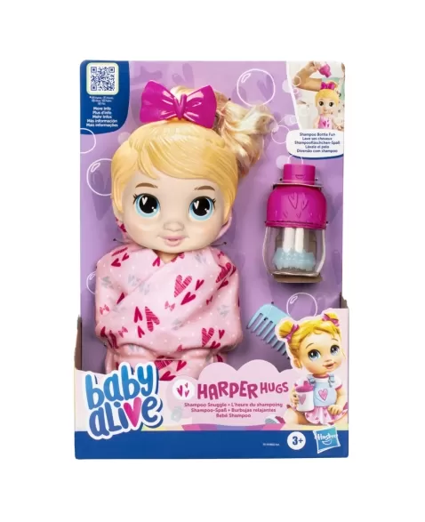 BABY ALIVE BEBÊ SHAMPOO LOIRA F9119