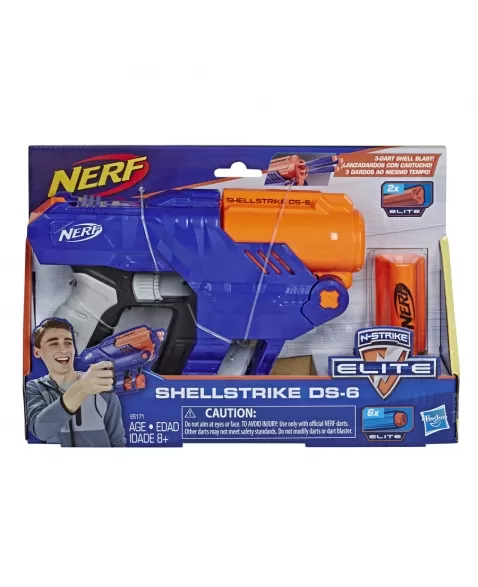 NERF ELITE SHELLSTRIKE DS 6 E6171