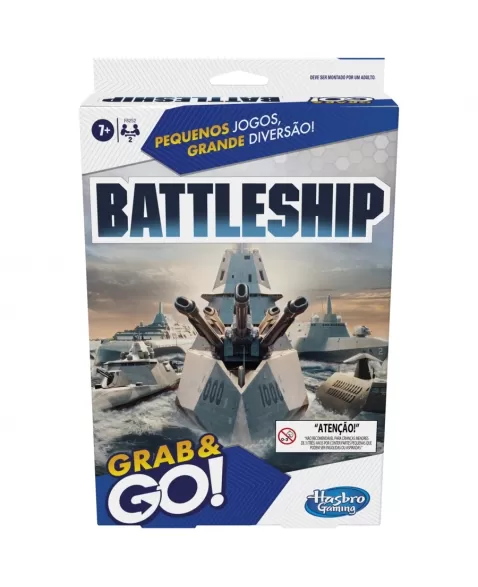 JOGO BATTLESHIP GRAB & GO F8252