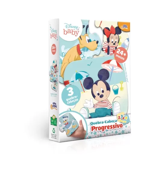 P. PROGRESSIVO MICKEY ( 2,3,4 PEÇAS ) - 8068