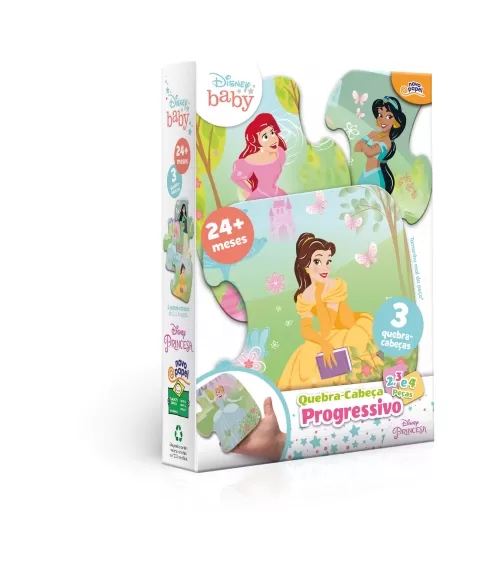 P. PROGRESSIVO PRINCESAS ( 2,3,4 PEÇAS ) - 8070