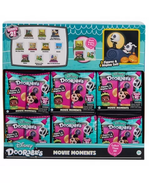 DOORABLES SET FIGURAS SURPRESA CENAS FILMES DISNEY 3981