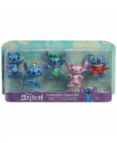 DOORABLES SET 5 FIGURAS 3\" STITCH SORTIDO 3991