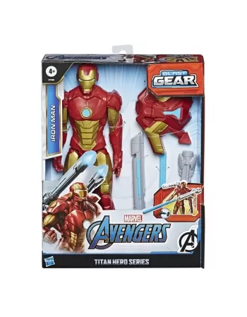 AVENGERS F12" TITAN H BLAST GEAR HOMEM DE FERRO C/ ACESSÓRIO E7380