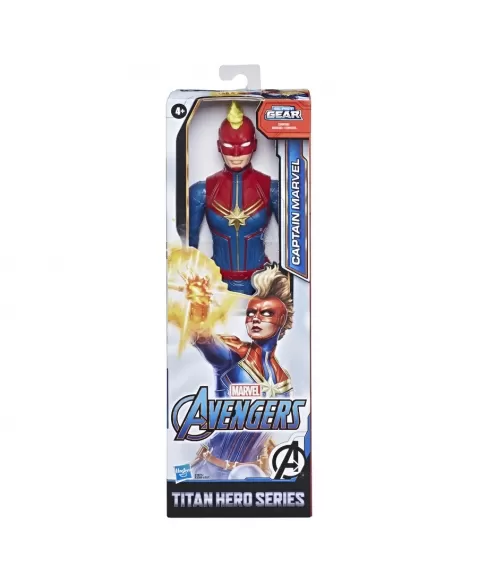 AVENGERS F 12" TITAN HERO BLAST GEAR CAPITÃ MARVEL E7875