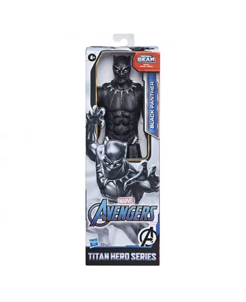 AVENGERS F12" TITAN HERO BLAST GEAR PANTERA NEGRA E7876