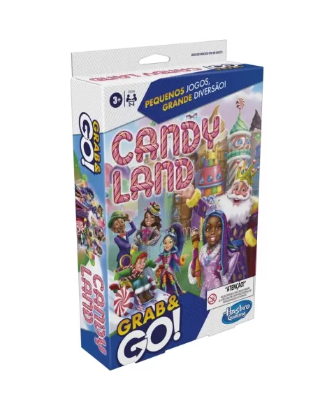 JOGO CANDYLAND GRAB & GO F8259