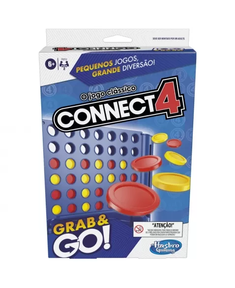 JOGO CONNECT 4 GRAB AND GO F8253