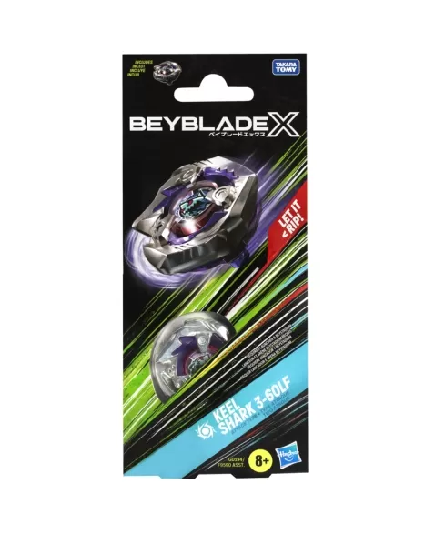 BEYBLADE X PIÃO KEEL SHARK 3-60LF G0194