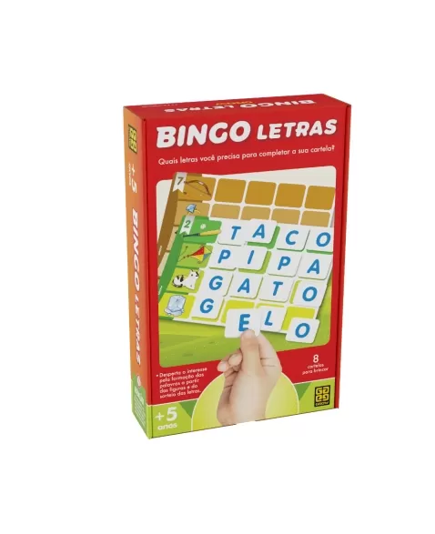 EDUCATIVO BINGO LETRAS 2320