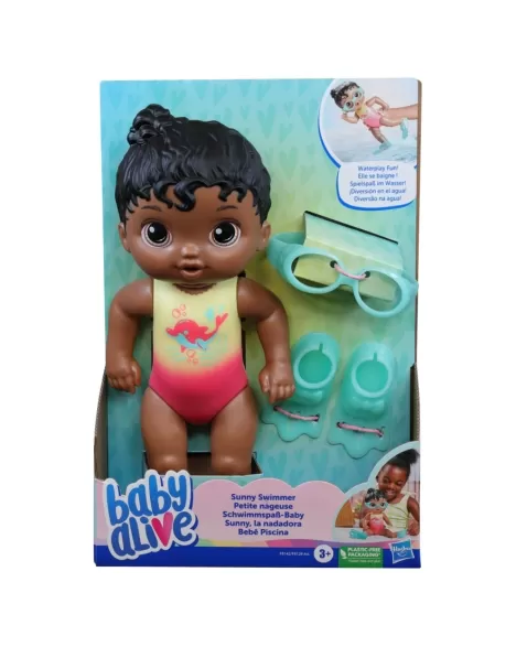 BABY ALIVE BEBÊ PISCINA NEGRA F8142