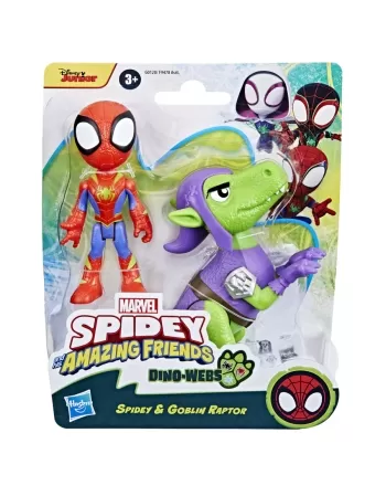 PLK SPIDEY FIGURA SPIDEY E GOBLIN RAPTOR G0120