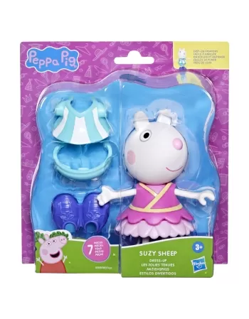 PEPPA PIG FIGURA SUZY OVELHA ESTILOS DIVERTIDOS G0330