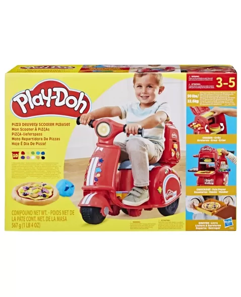 PLAY DOH PIZZA DELIVERY SCOOTER F8803