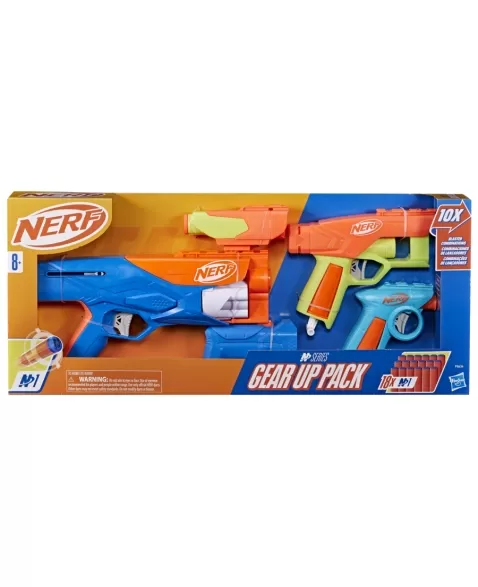 NERF N SERIES GEAR UP PACK COM 3 F8634