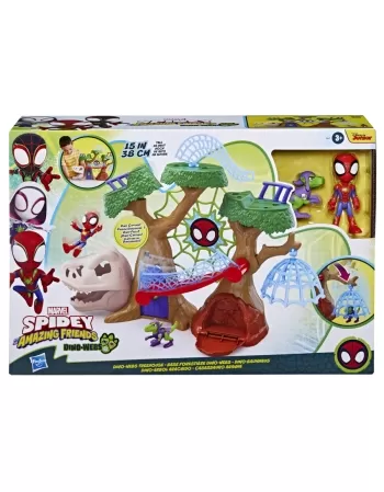 PLK SPIDEY PLAYSET CASASSAURO ARANHA F9477